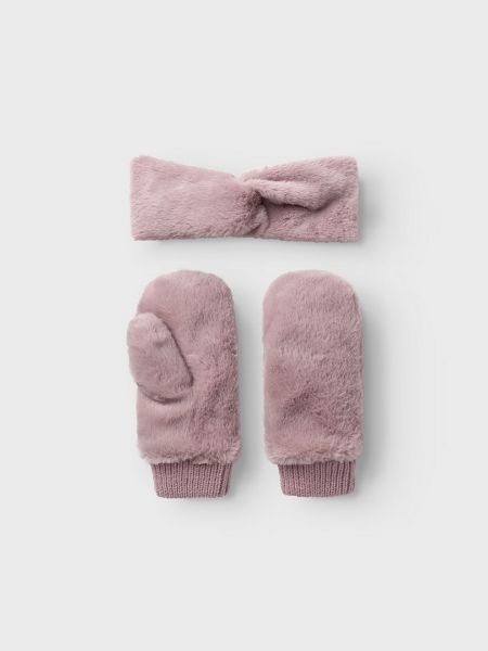 Изображение К-кт повязка/варежки name it